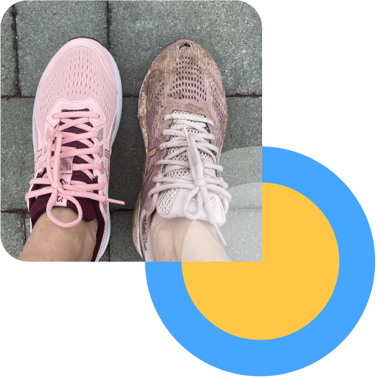 Tiina's Running shoes'